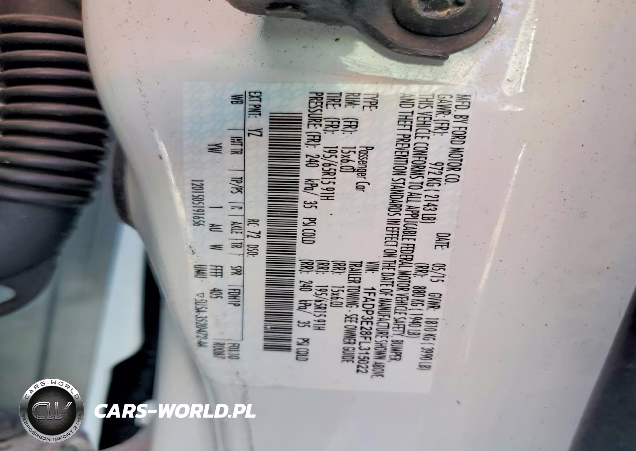 2015 Ford Focus S VIN:1FADP3E28FL315022 - 13