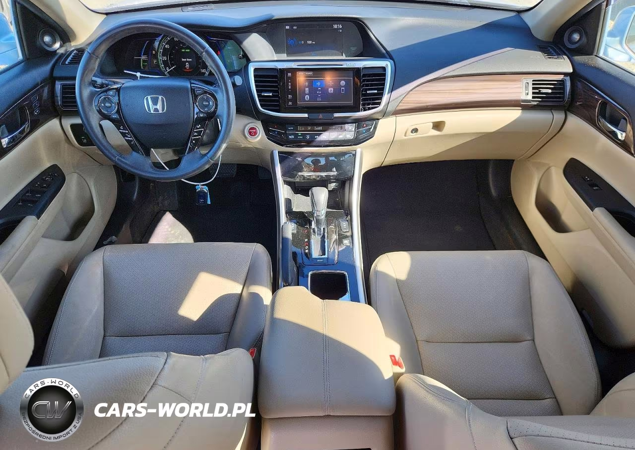 2017 Honda Accord Hybrid Exl VIN:JHMCR6F58HC020286 - 8