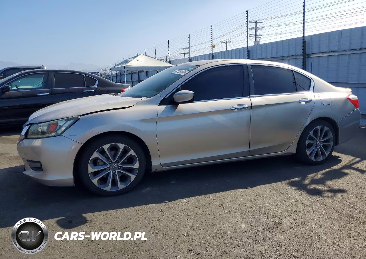 2014 Honda Accord Sport VIN:1HGCR2F5XEA266873 - 1