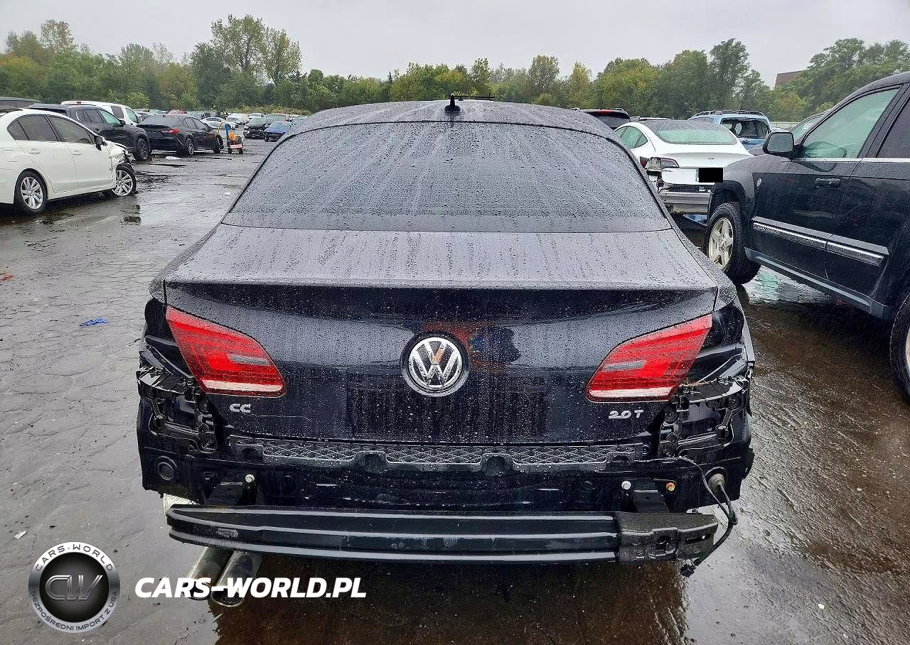 2013 Volkswagen Cc Sport VIN:WVWBP7AN0DE530890 - 6