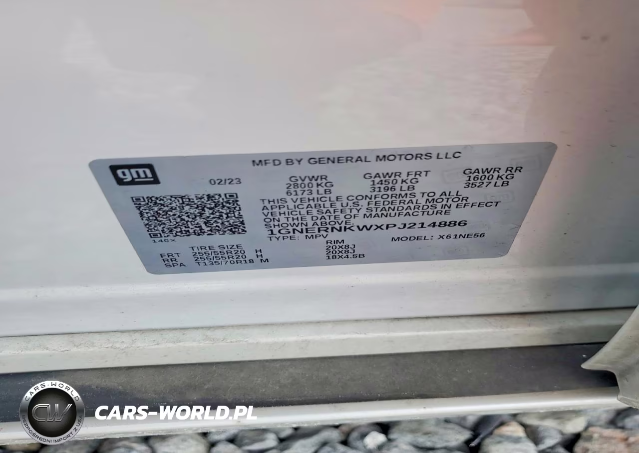 2023 Chevrolet Traverse High Country VIN:1GNERNKWXPJ214886 - 13