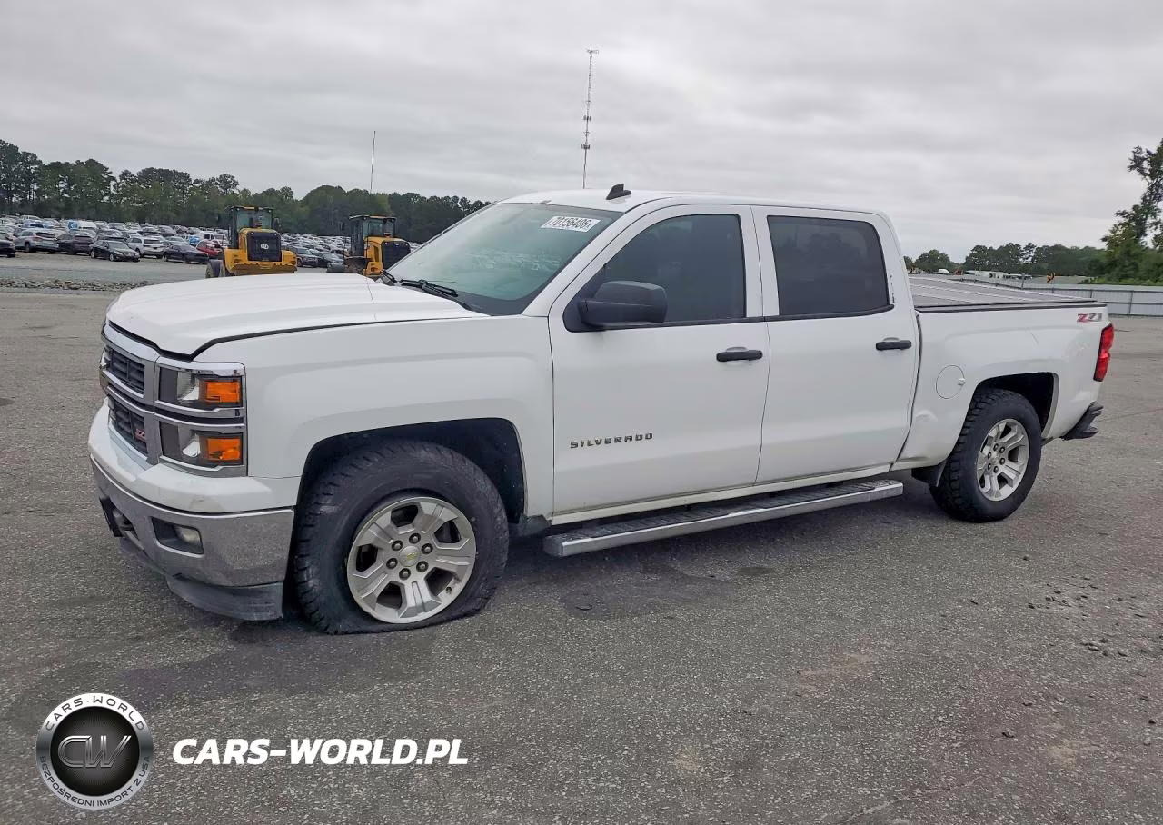 2014 Chevrolet Silverado K1500 Lt VIN:3GCUKREC4EG113973 - 1