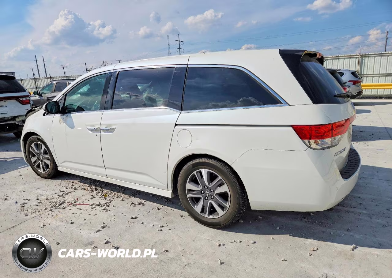 2014 Honda Odyssey Touring VIN:5FNRL5H96EB109053 - 2