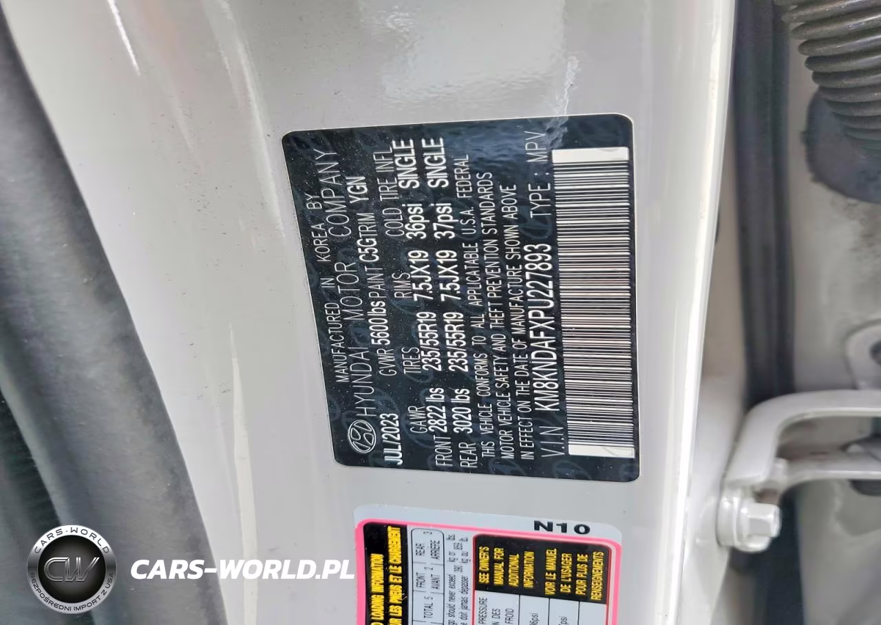 2023 Hyundai Ioniq 5 Sel VIN:KM8KNDAFXPU227893 - 12