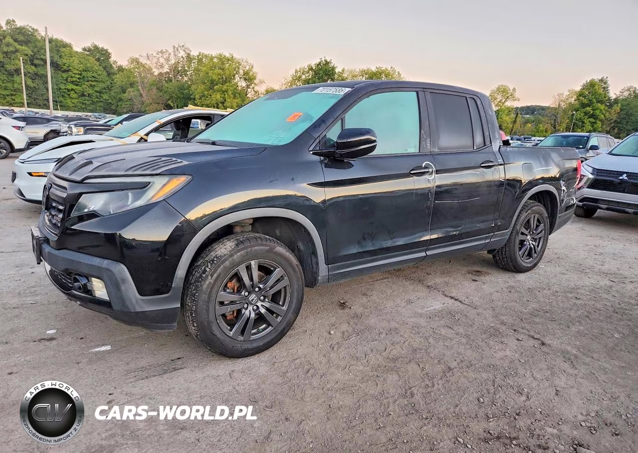2019 Honda Ridgeline Sport VIN:5FPYK3F11KB044311 - 1