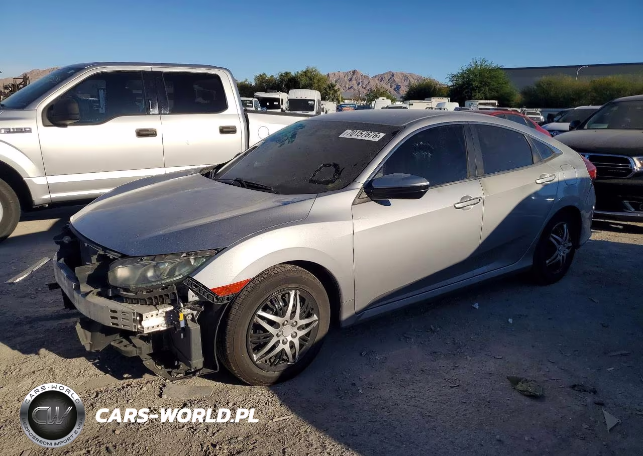 2017 Honda Civic Lx VIN:2HGFC2F51HH539154 - 1