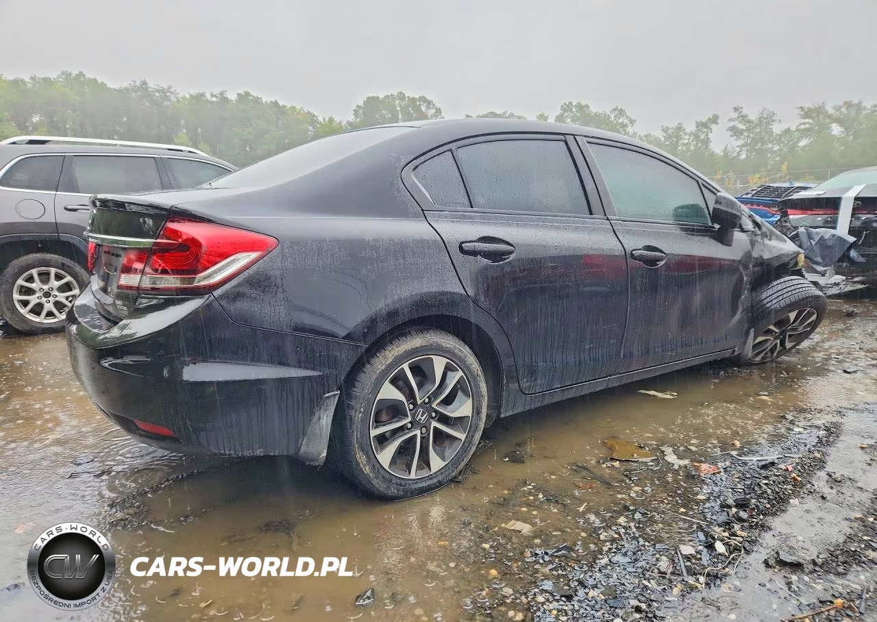 2013 Honda Civic Ex VIN:2HGFB2F84DH550141 - 3