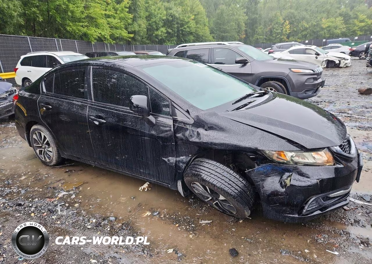 2013 Honda Civic Ex VIN:2HGFB2F84DH550141 - 4