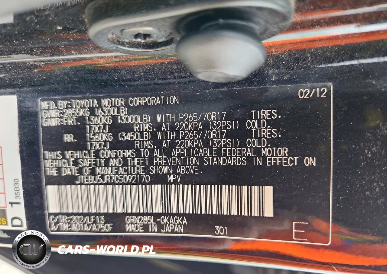 2012 Toyota 4Runner Sr5 VIN:JTEBU5JR7C5092170 - 13