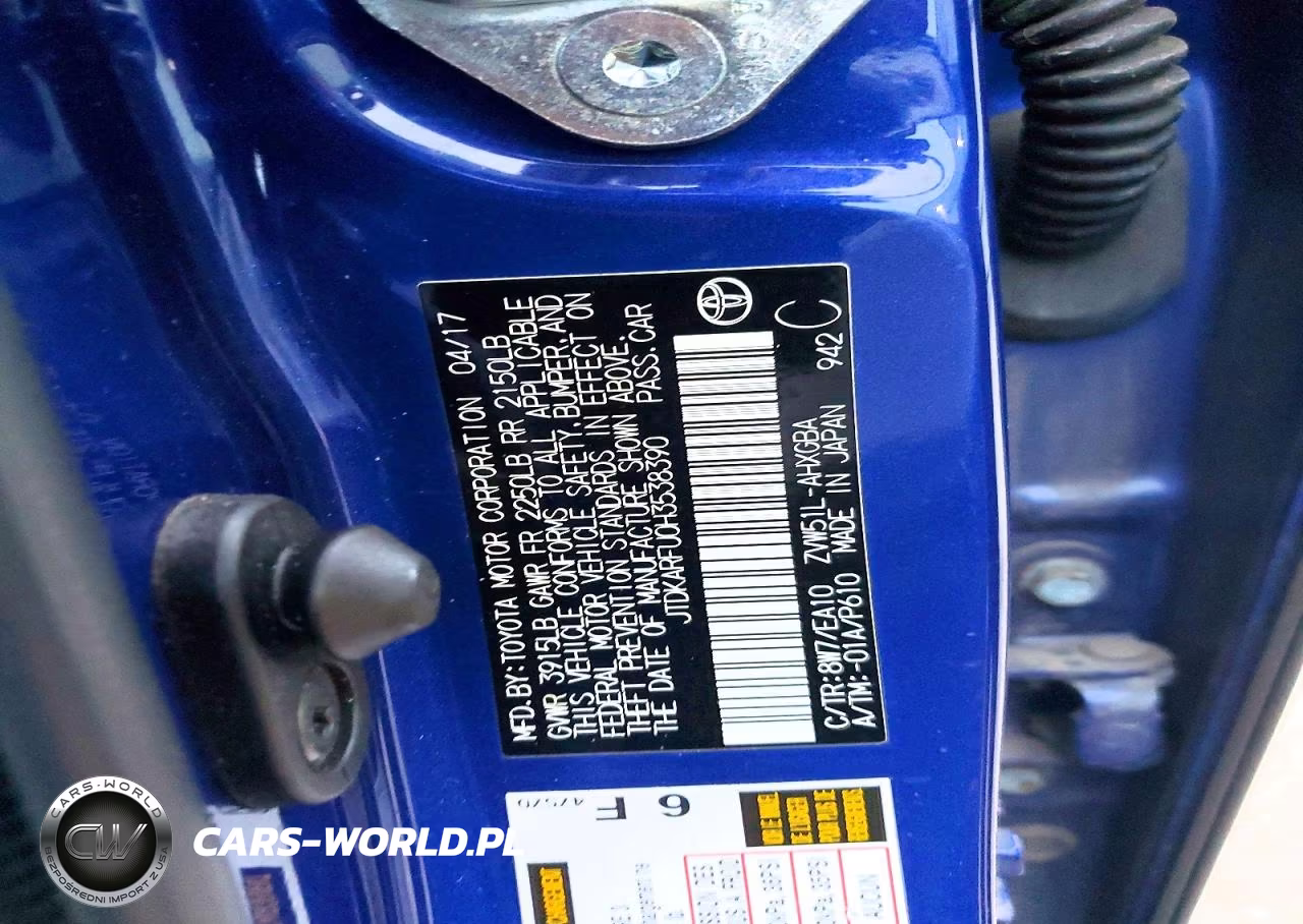 2017 Toyota Prius Four VIN:JTDKARFU0H3538390 - 10