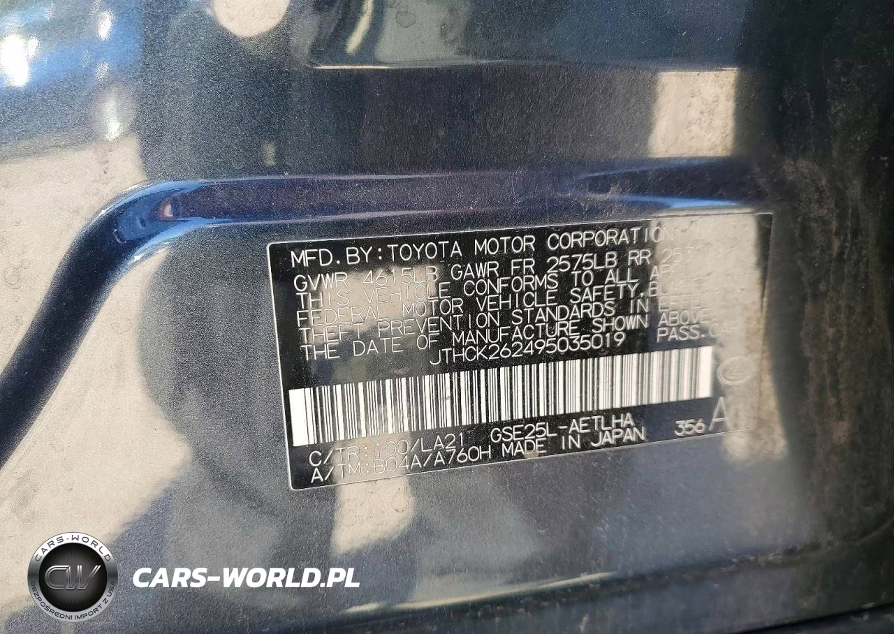 2009 Lexus Is 250 VIN:JTHCK262495035019 - 12