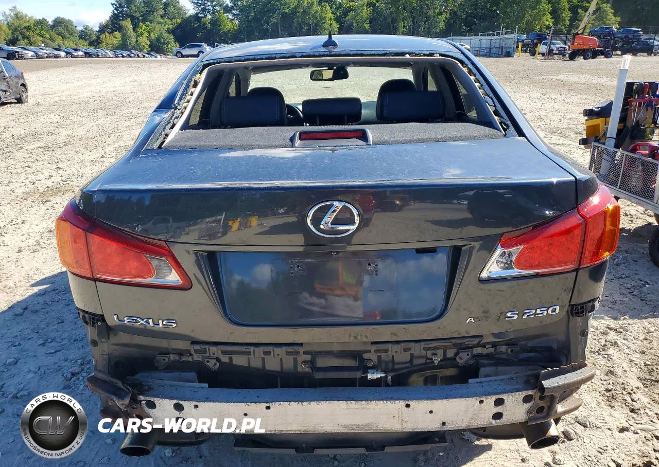 2009 Lexus Is 250 VIN:JTHCK262495035019 - 6