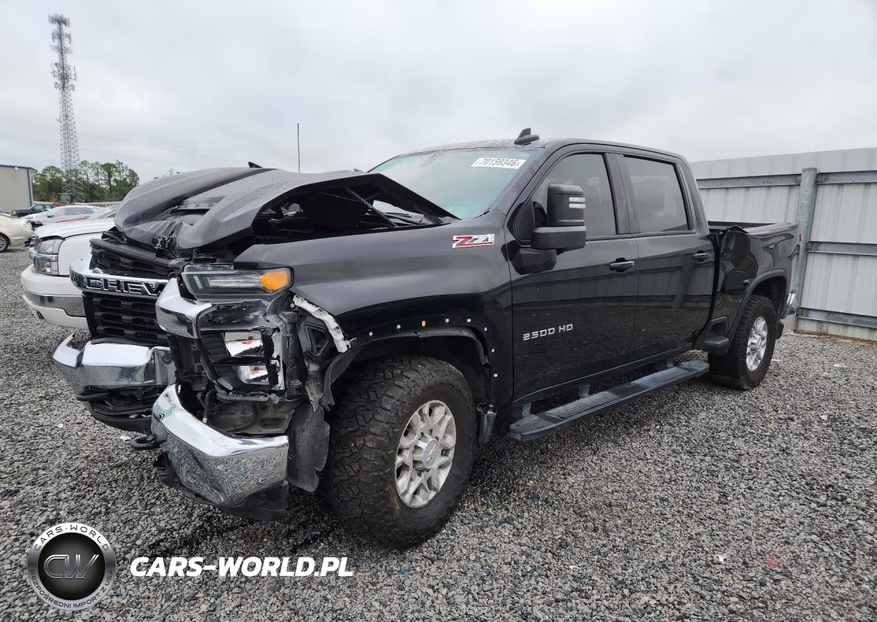 2021 Chevrolet Silverado K2500 Heavy Duty Lt VIN:1GC4YNEY6MF283772 - 1