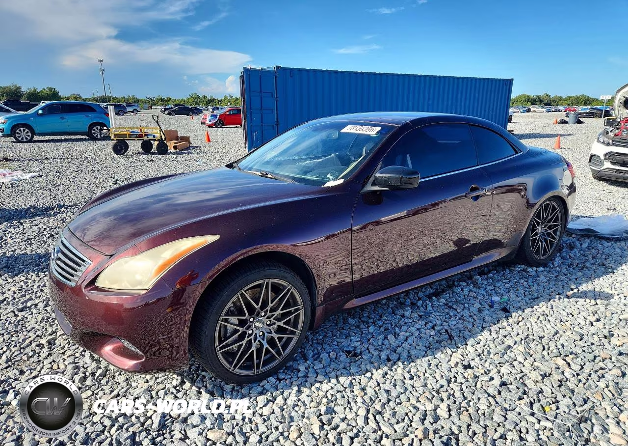 2009 Infiniti G37 Convertible Base VIN:JNKCV66E59M722766 - 1