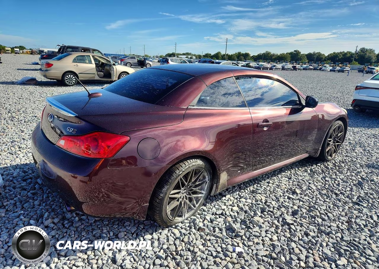 2009 Infiniti G37 Convertible Base VIN:JNKCV66E59M722766 - 3
