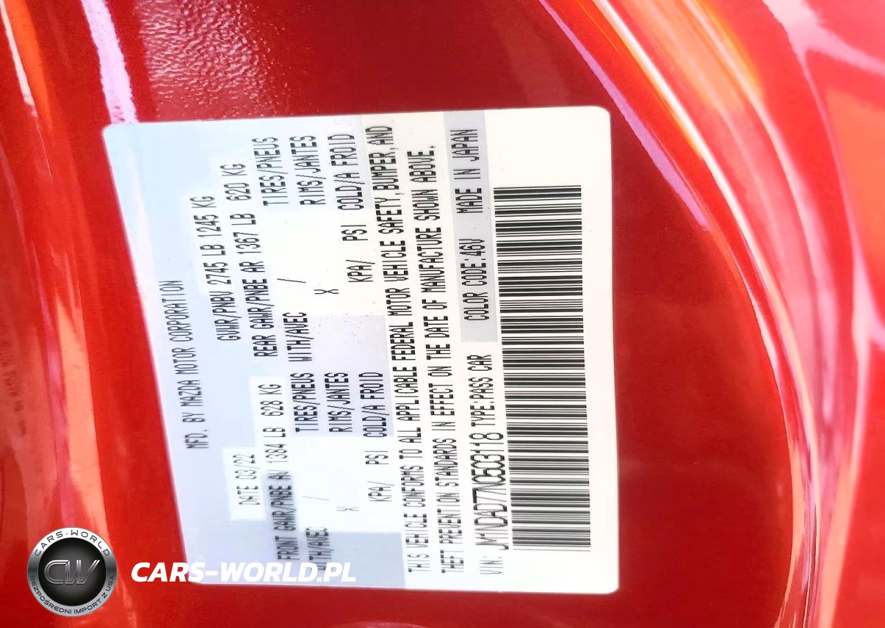 2022 Mazda Mx-5 Miata Grand Touring VIN:JM1NDAD77N0503118 - 12