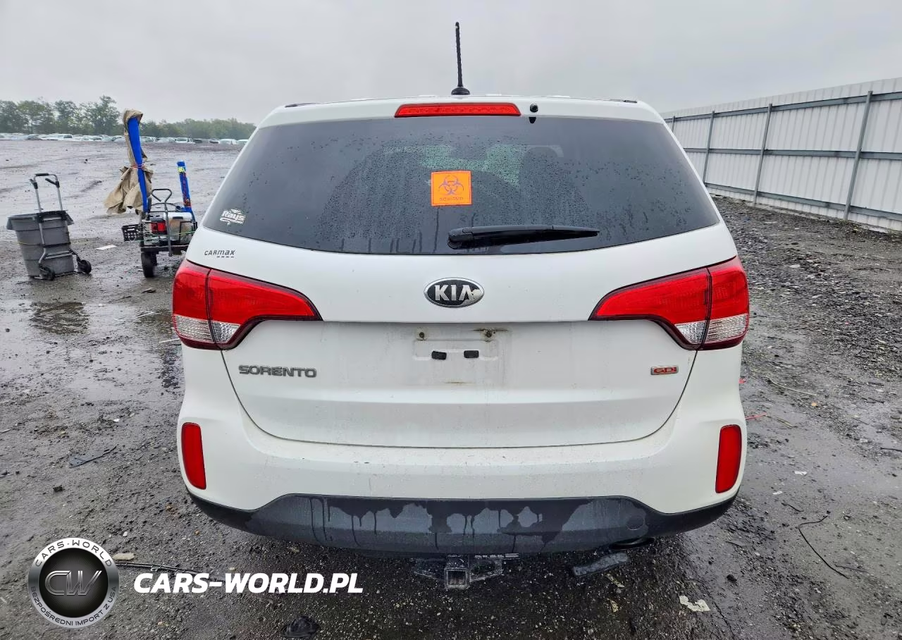 2015 Kia Sorento Lx VIN:5XYKT3A66FG593144 - 6