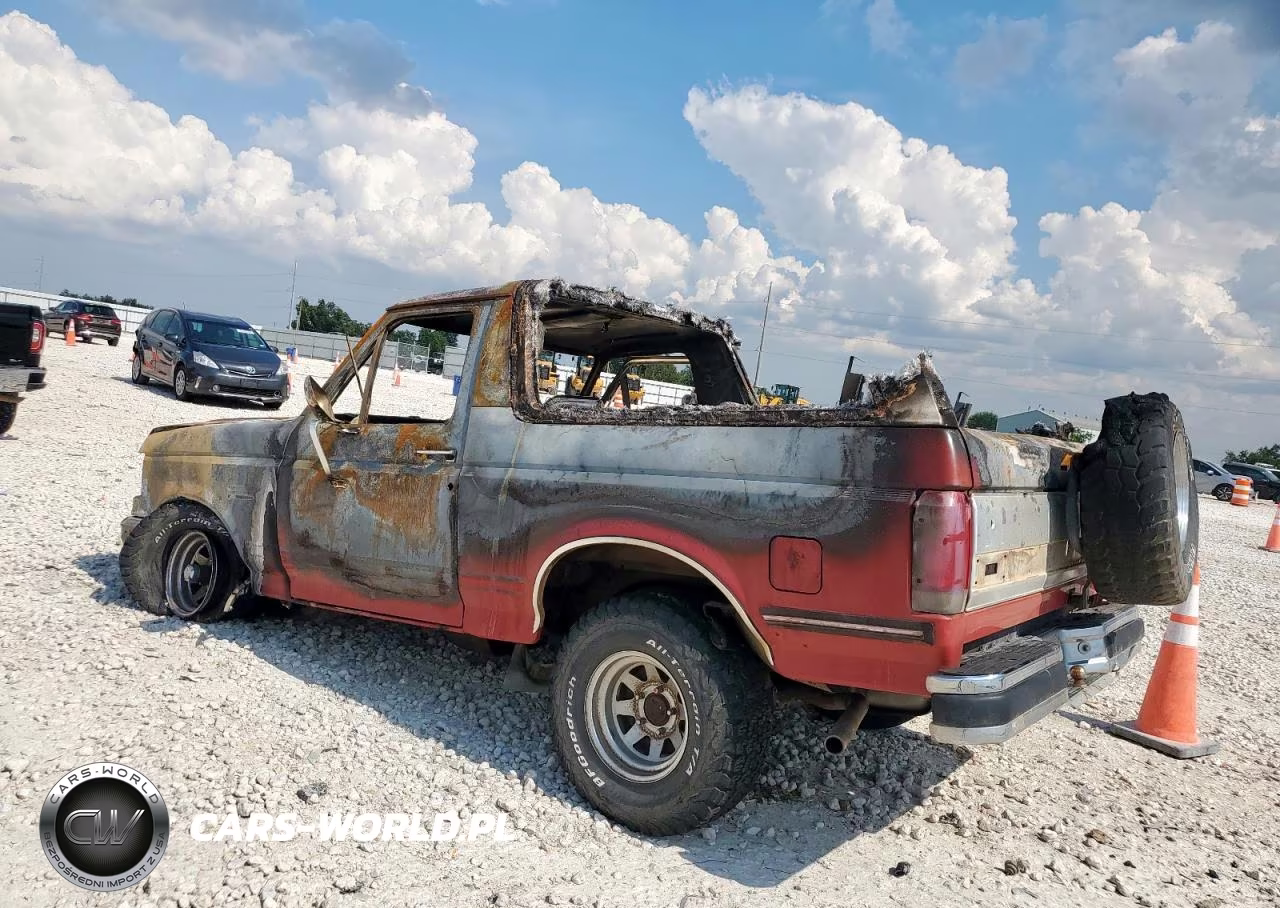 1989 Ford Bronco U100 VIN:1FMEU15N4KLA06692 - 2