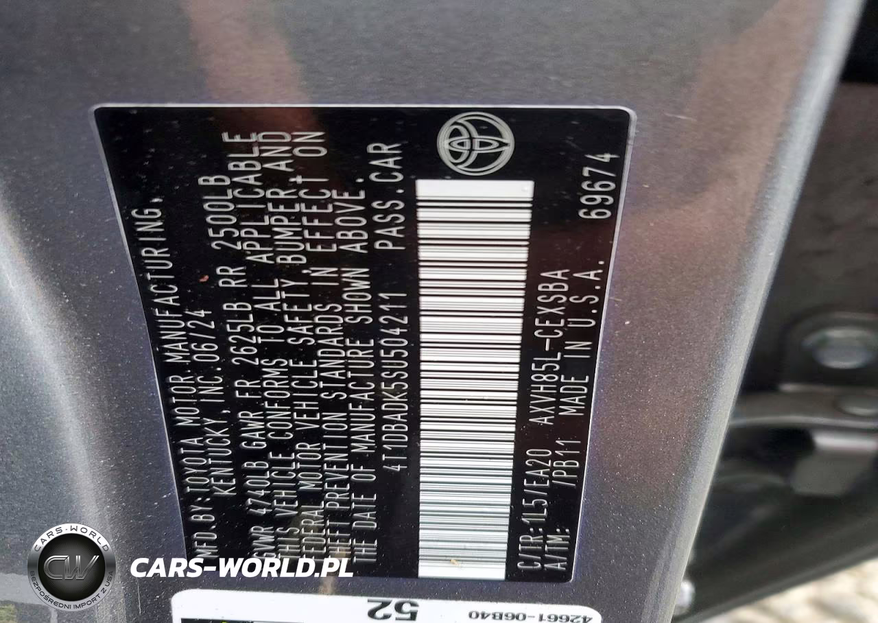 2025 Toyota Camry Se VIN:4T1DBADK5SU504211 - 12