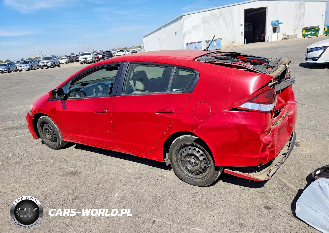 2013 Honda Insight VIN:JHMZE2H32DS001579 - 2