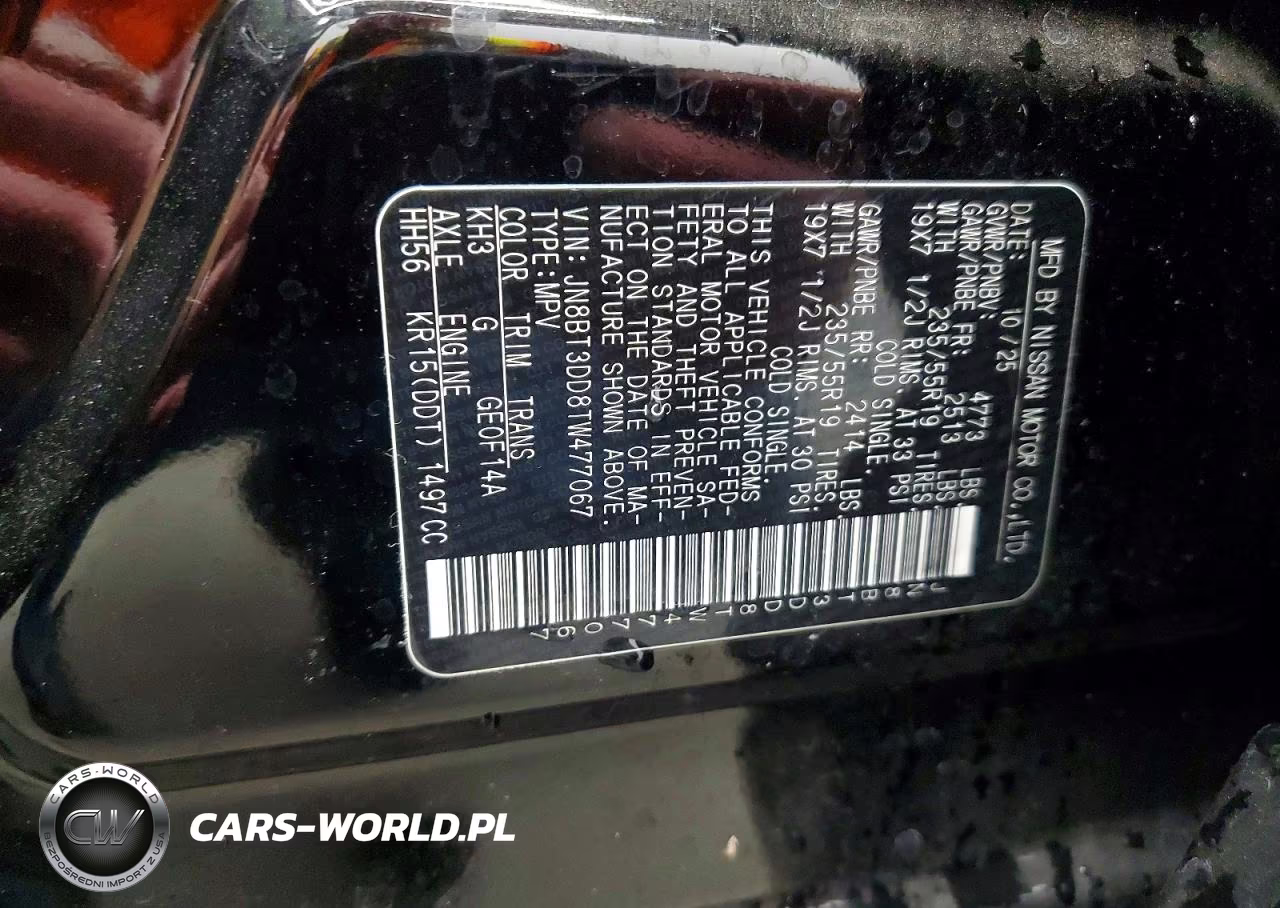 2026 Nissan Rogue Platinum VIN:JN8BT3DD8TW477067 - 14