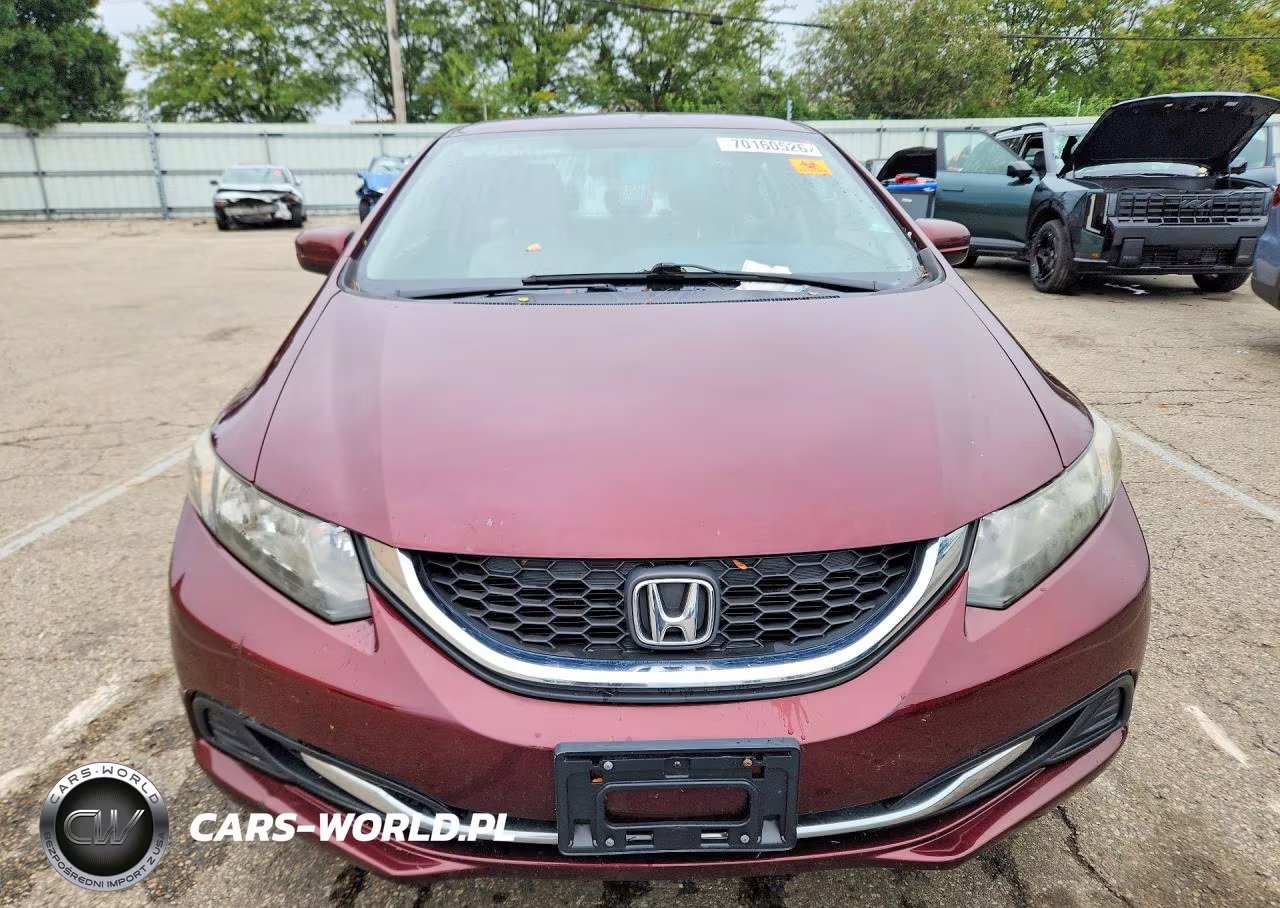 2014 Honda Civic Lx VIN:2HGFB2F54EH553189 - 5