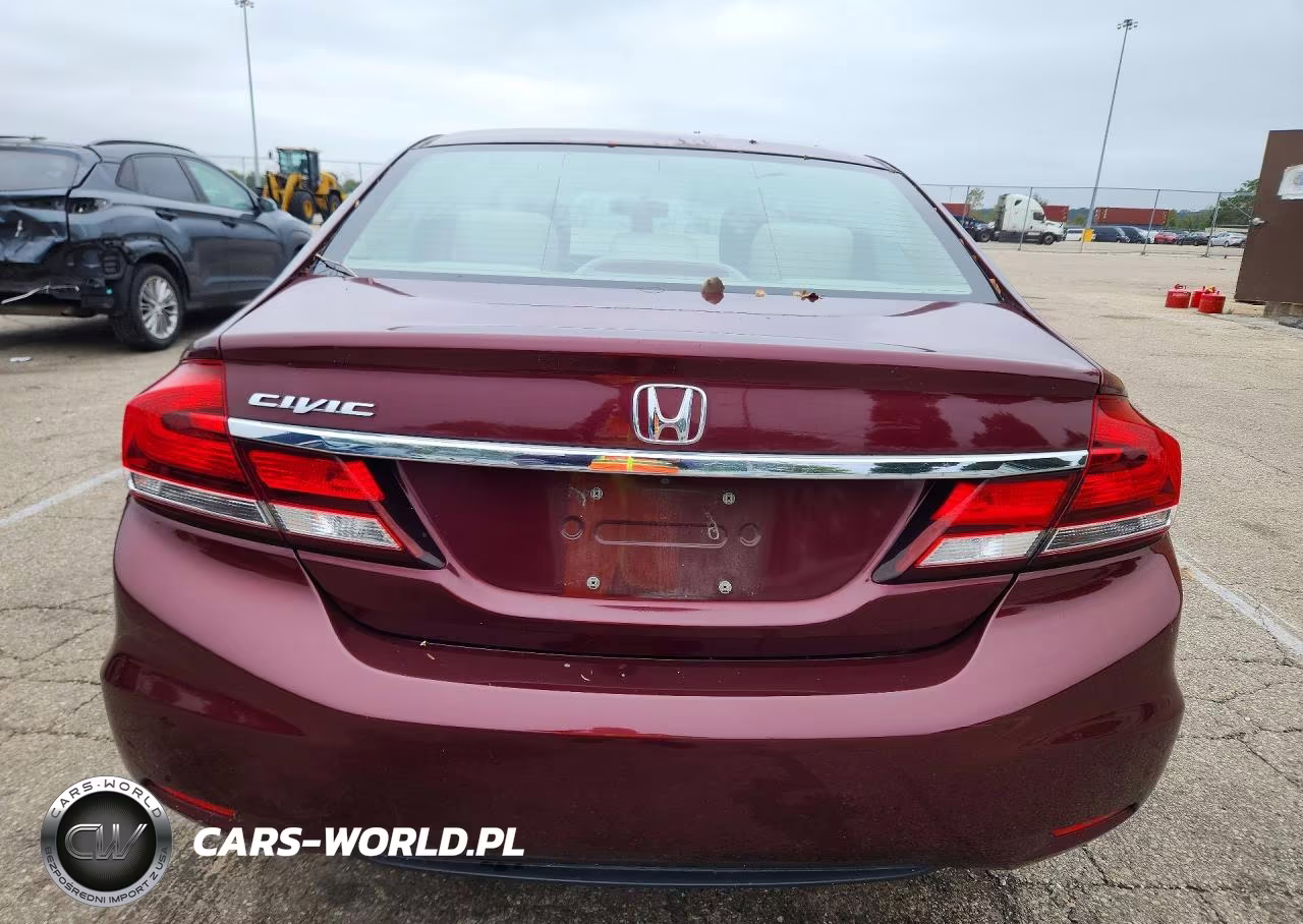 2014 Honda Civic Lx VIN:2HGFB2F54EH553189 - 6