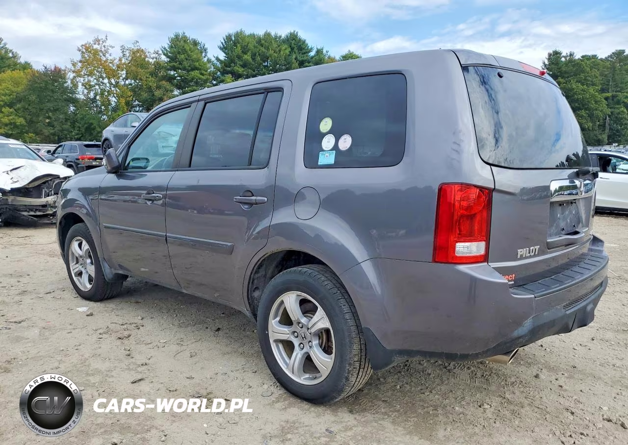 2014 Honda Pilot Exln VIN:5FNYF4H71EB012676 - 2
