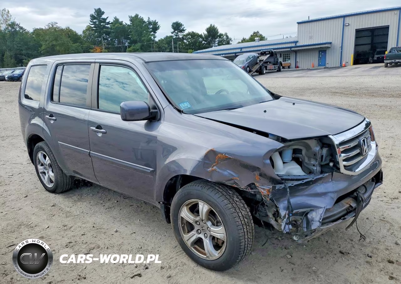2014 Honda Pilot Exln VIN:5FNYF4H71EB012676 - 4