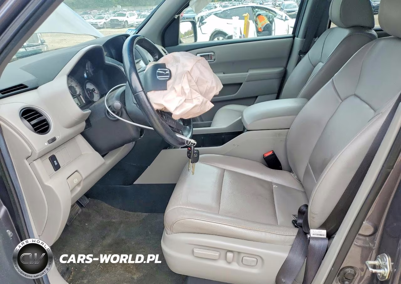 2014 Honda Pilot Exln VIN:5FNYF4H71EB012676 - 7