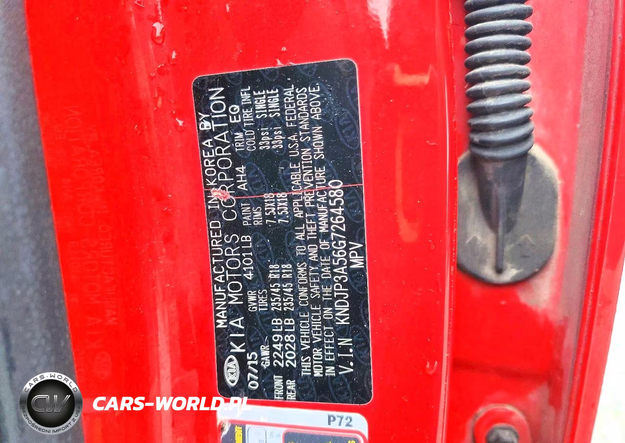 2016 Kia Soul + VIN:KNDJP3A56G7264580 - 13