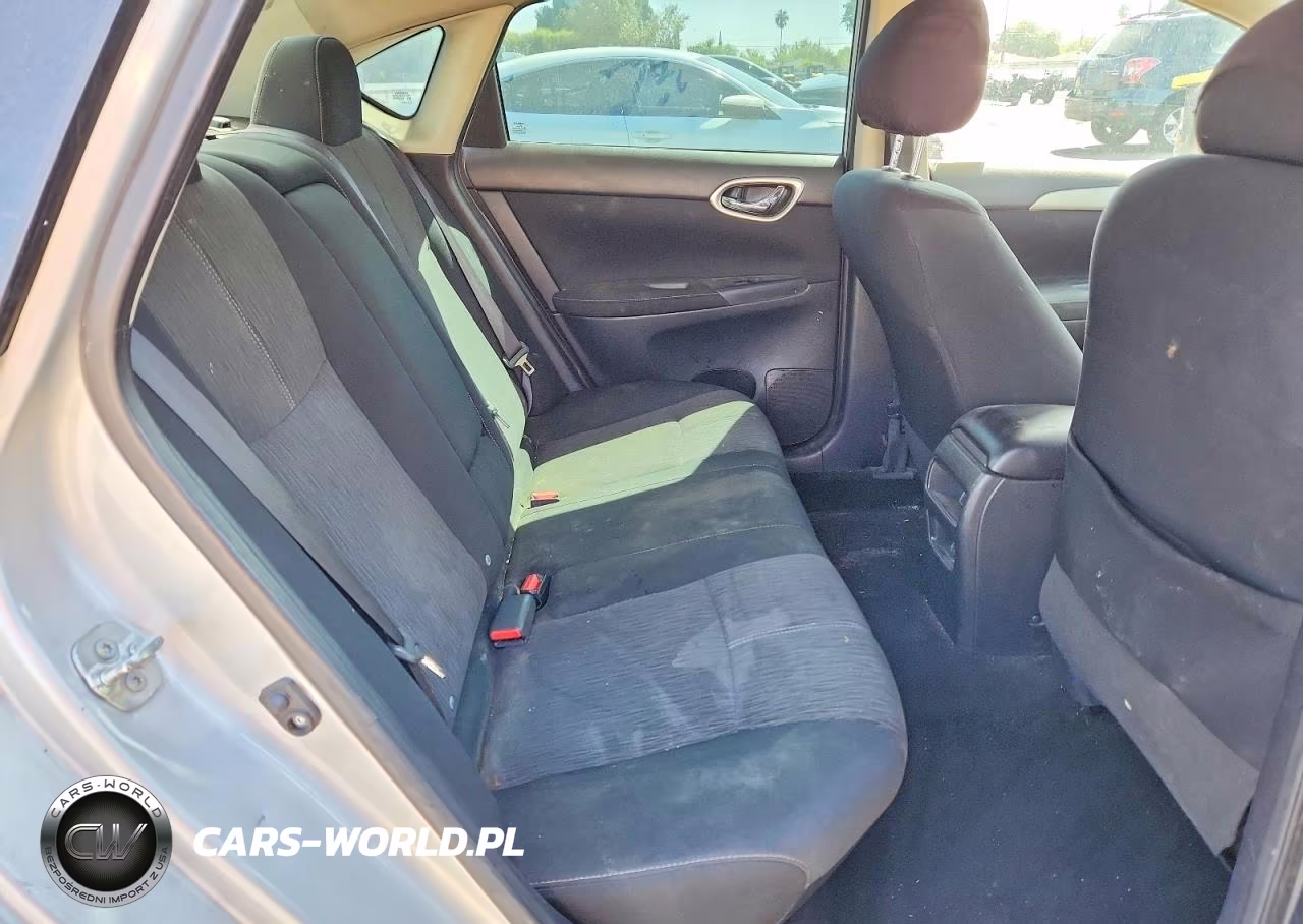 2015 Nissan Sentra Sv VIN:3N1AB7AP4FY253536 - 10