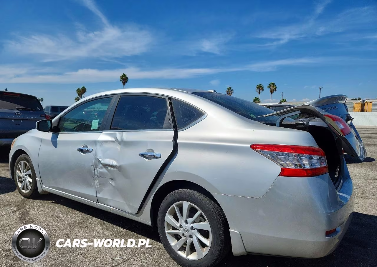 2015 Nissan Sentra Sv VIN:3N1AB7AP4FY253536 - 2