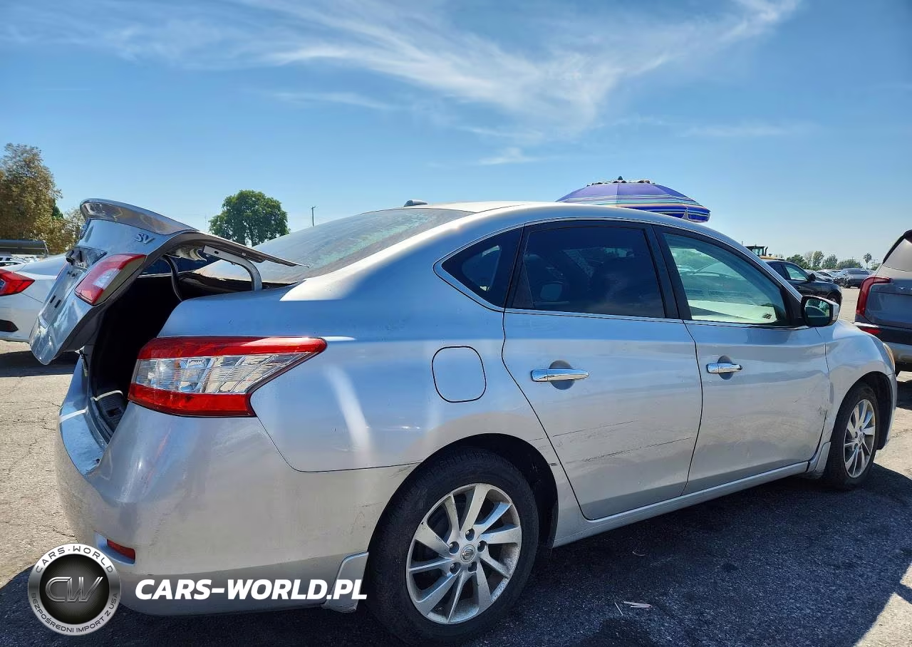 2015 Nissan Sentra Sv VIN:3N1AB7AP4FY253536 - 3