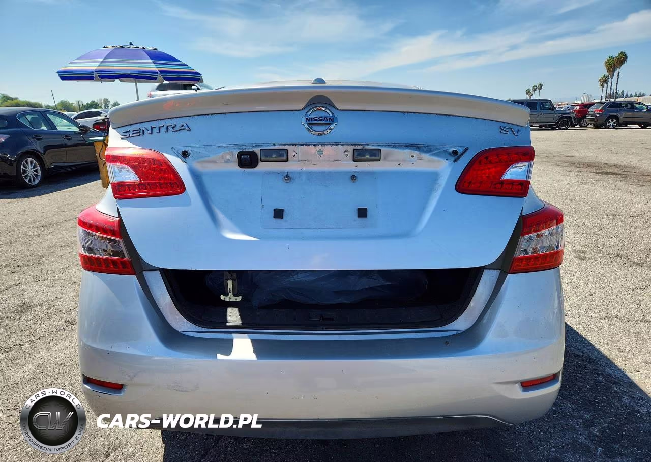 2015 Nissan Sentra Sv VIN:3N1AB7AP4FY253536 - 6
