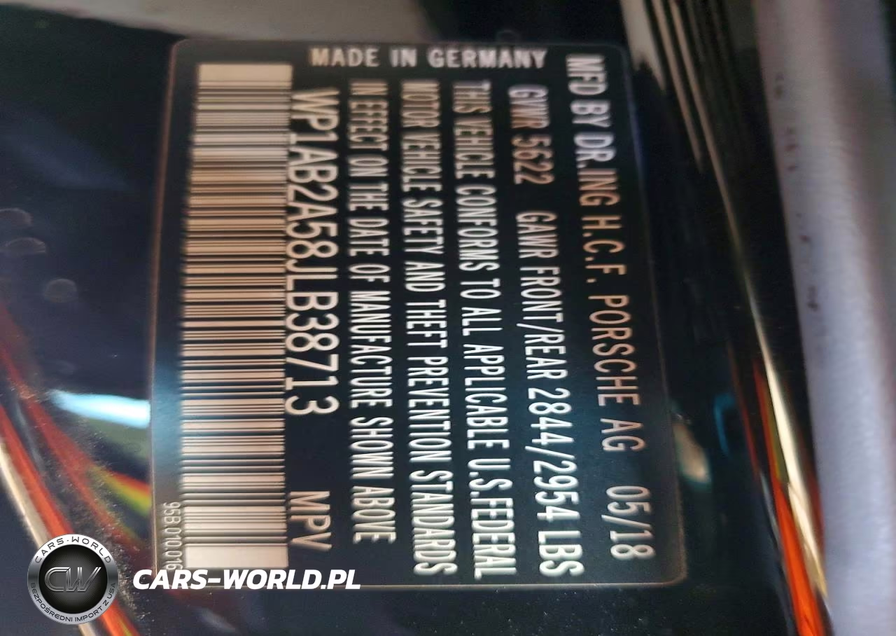 2018 Porsche Macan S VIN:WP1AB2A58JLB38713 - 13