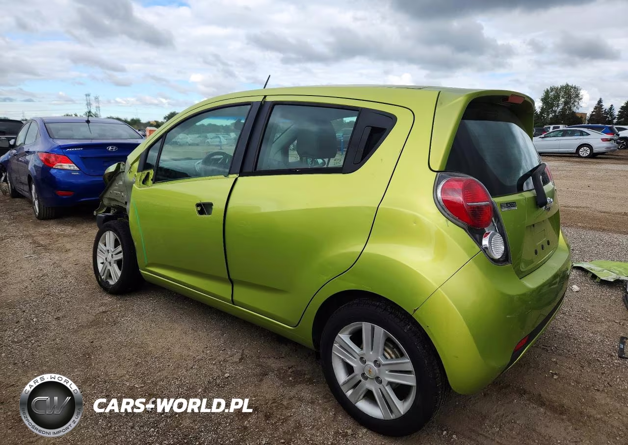 2013 Chevrolet Spark 1Lt VIN:KL8CD6S96DC570629 - 2