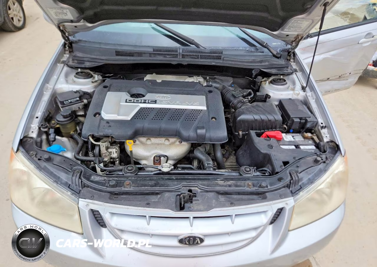 2005 Kia Spectra Lx-Ex-Sx VIN:KNAFE121455118499 - 11