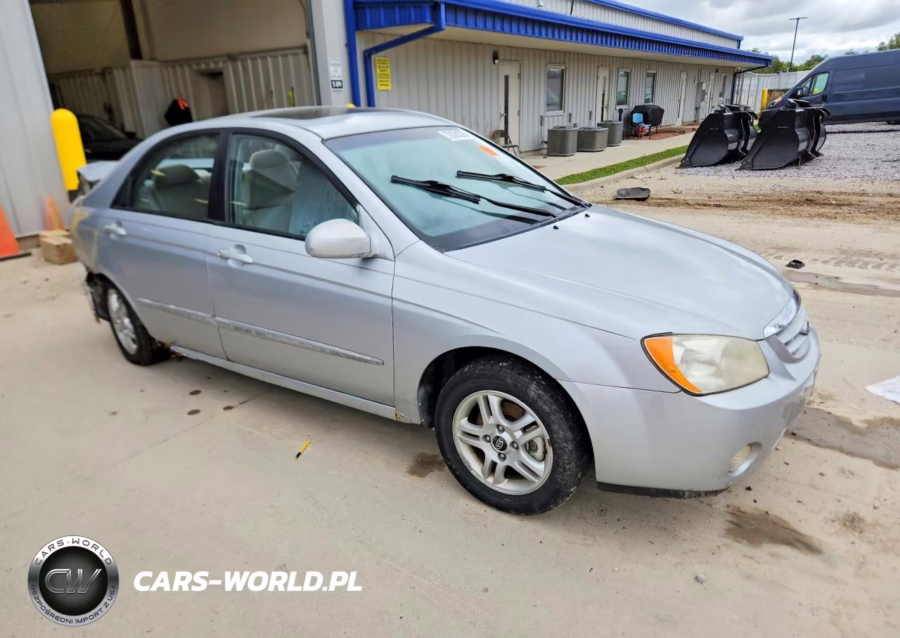 2005 Kia Spectra Lx-Ex-Sx VIN:KNAFE121455118499 - 4