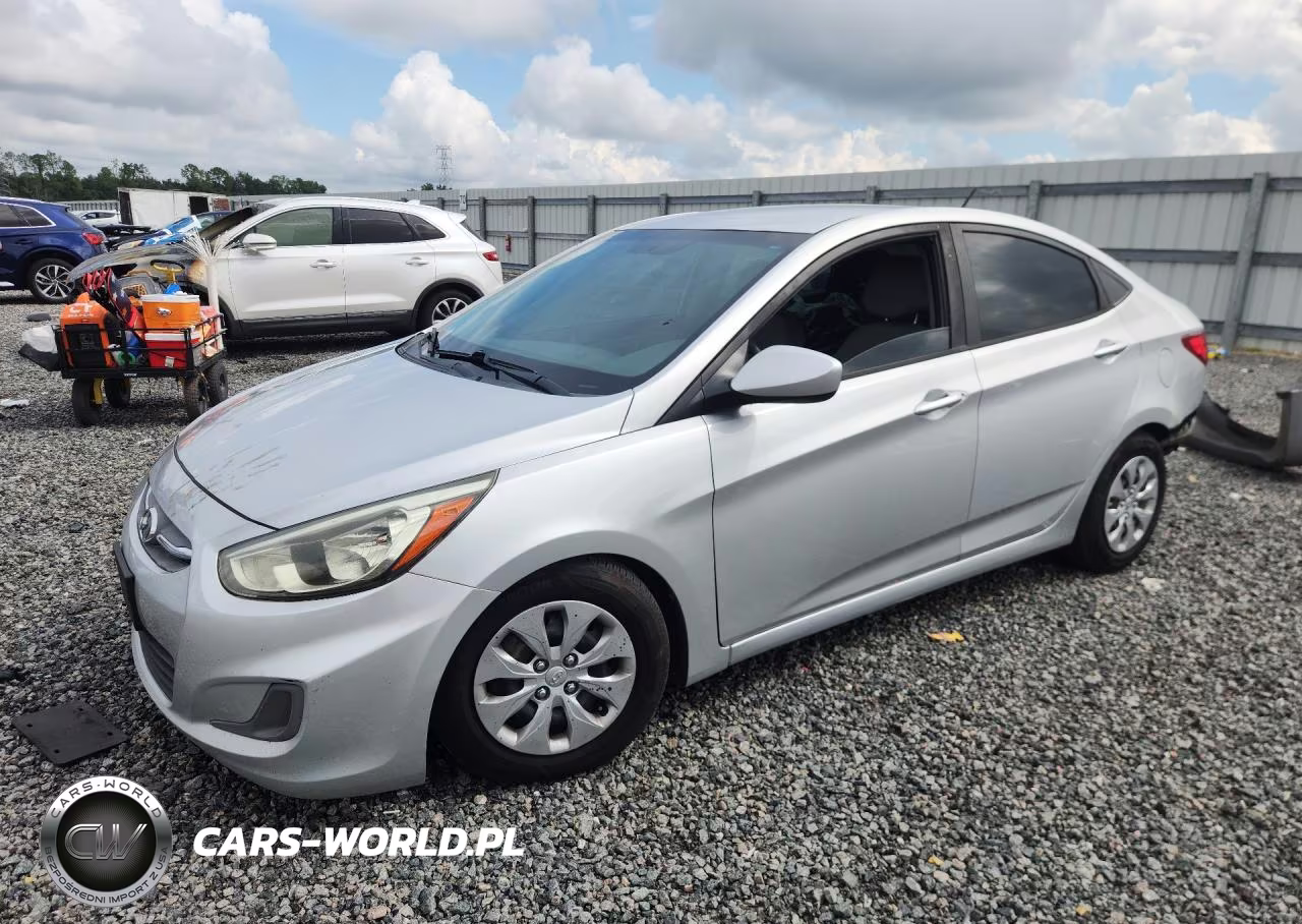 2017 Hyundai Accent Se VIN:KMHCT4AE9HU212756 - 1
