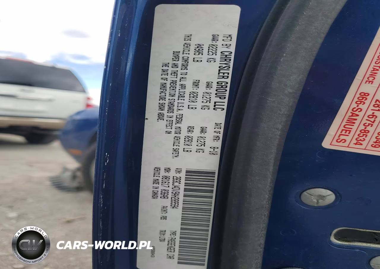 2010 Dodge Challenger Se VIN:2B3CJ4DV9AH289594 - 12