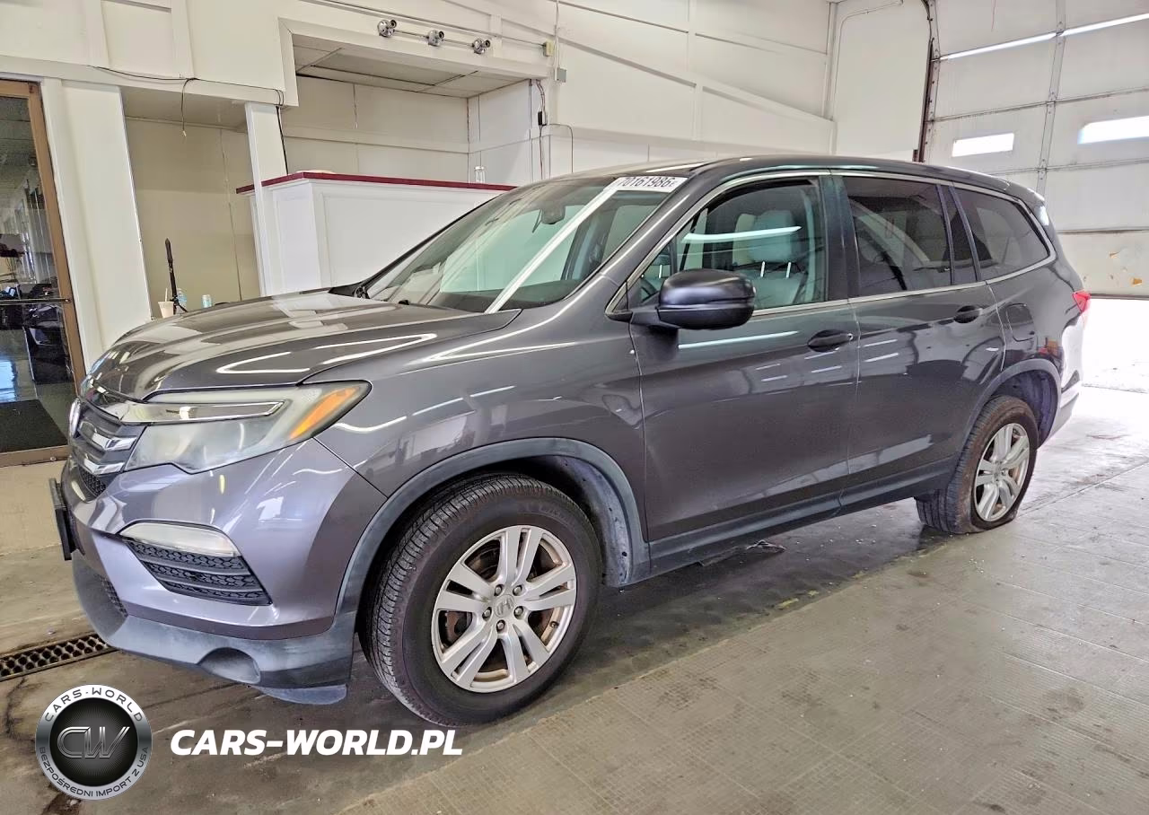 2017 Honda Pilot VIN:5FNYF6H13HB002100 - 1
