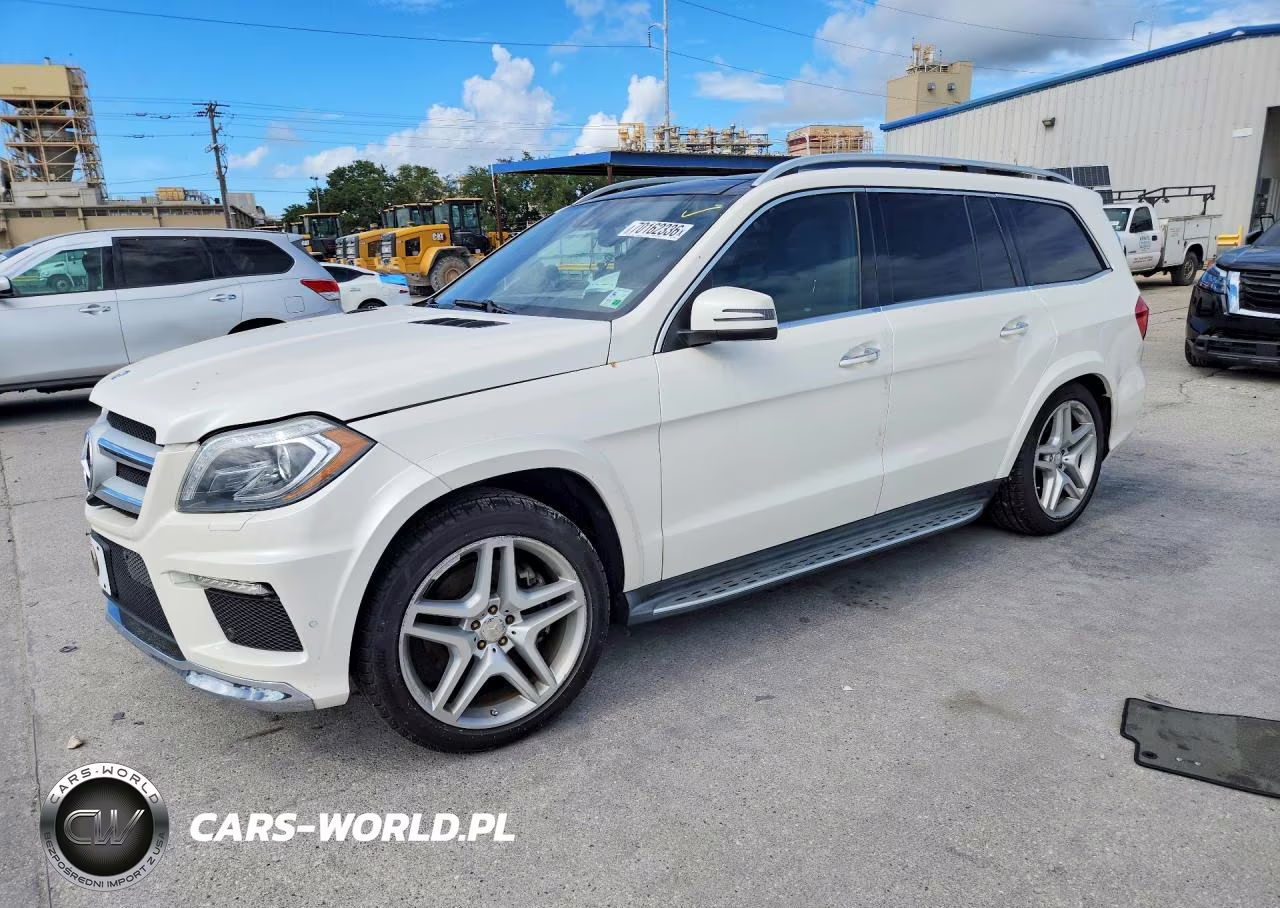 2014 Mercedes-Benz Gl 550 4Matic VIN:4JGDF7DEXEA413054 - 1