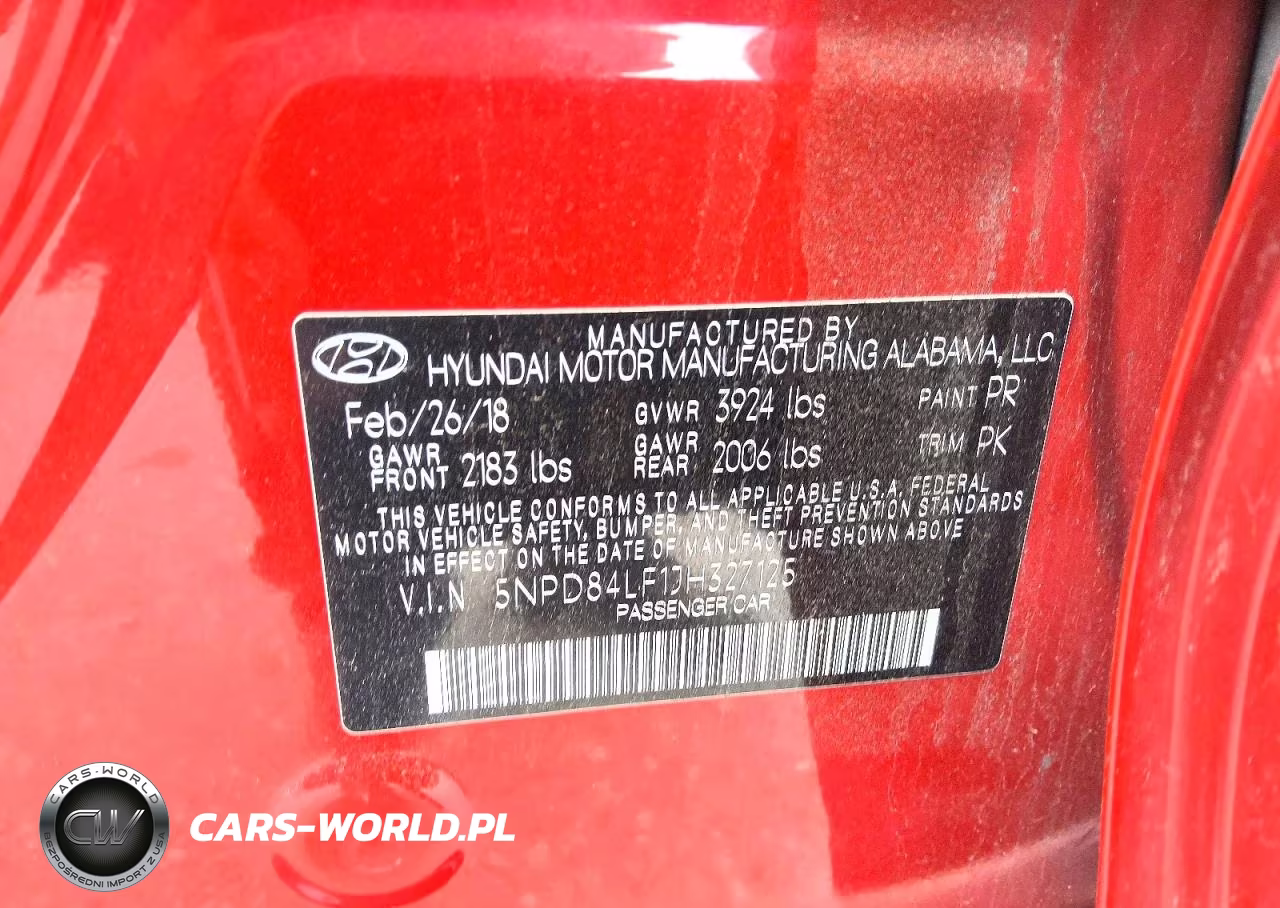2018 Hyundai Elantra Sel VIN:5NPD84LF1JH327125 - 12