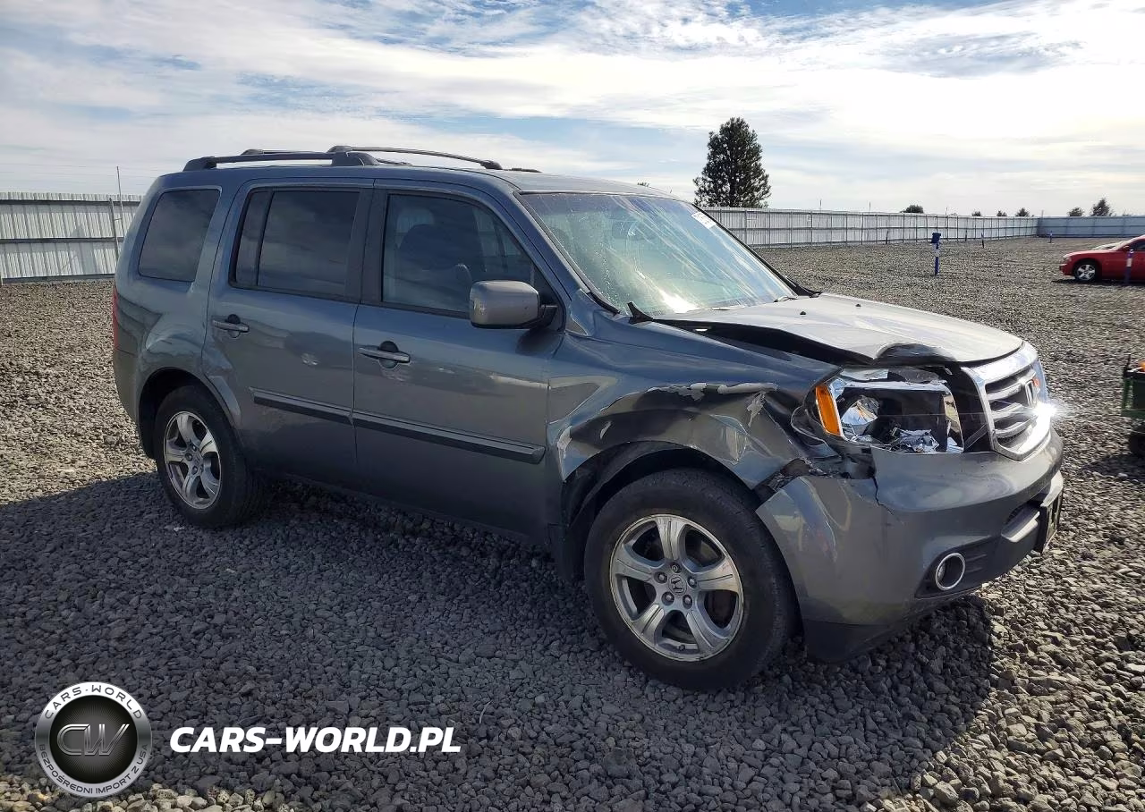 2012 Honda Pilot Exl VIN:5FNYF4H56CB074117 - 4