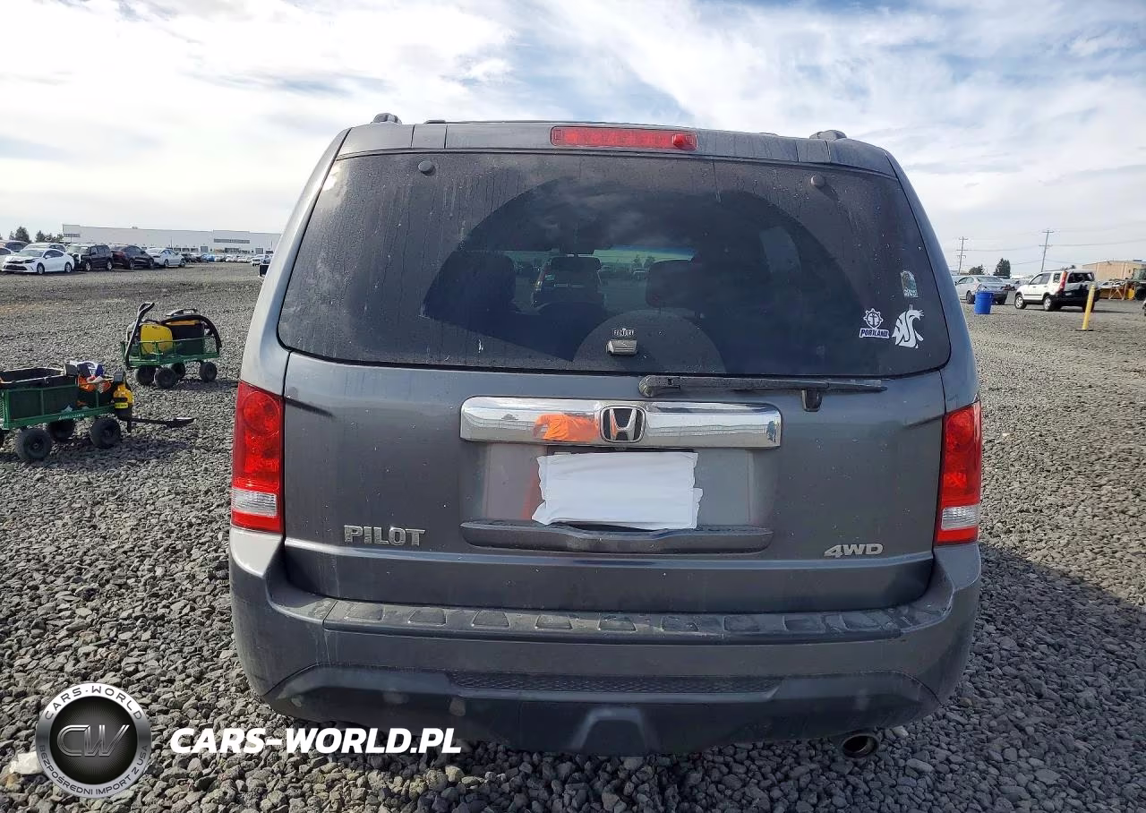 2012 Honda Pilot Exl VIN:5FNYF4H56CB074117 - 6
