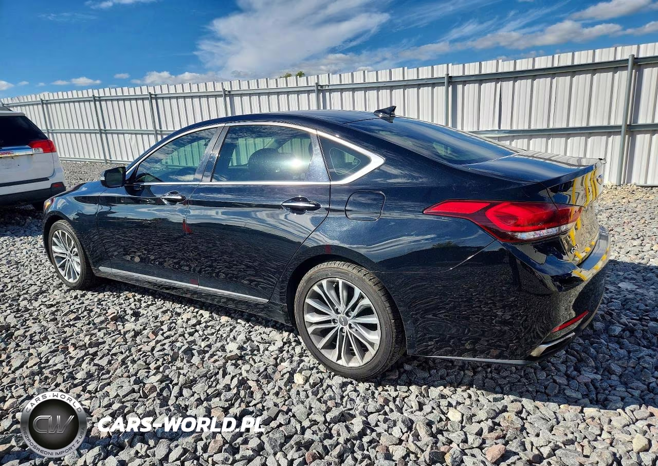 2017 Genesis G80 3.8 VIN:KMHGN4JE4HU210344 - 2