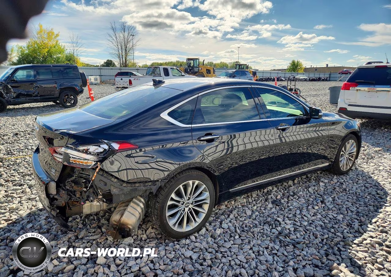 2017 Genesis G80 3.8 VIN:KMHGN4JE4HU210344 - 3