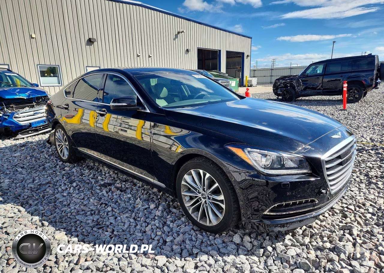 2017 Genesis G80 3.8 VIN:KMHGN4JE4HU210344 - 4