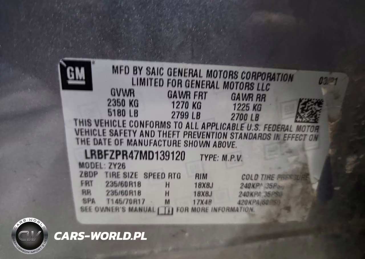 2021 Buick Envision Essence VIN:LRBFZPR47MD139120 - 13